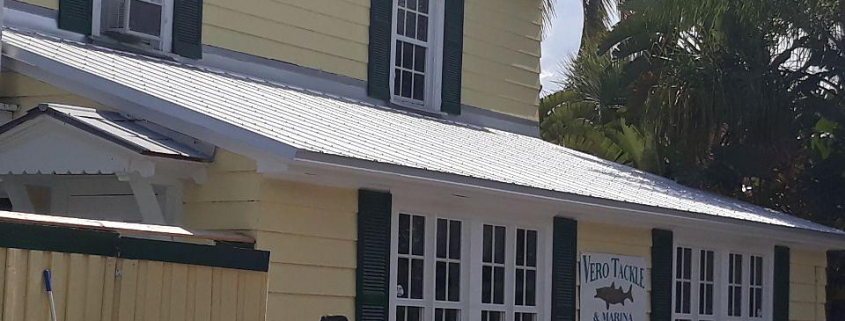 "Vero Beach Marina - Metal Re Roof"