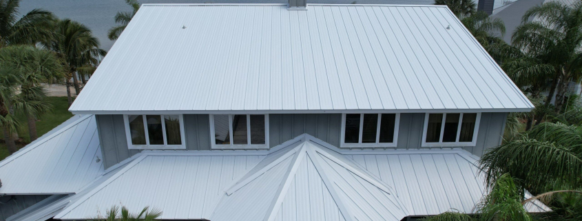 "Metal roof commercial"
