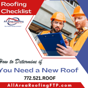 "how to determine you need a new roof"