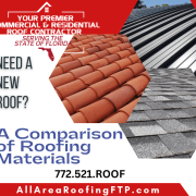"all area roofing comparison of roofing materials"