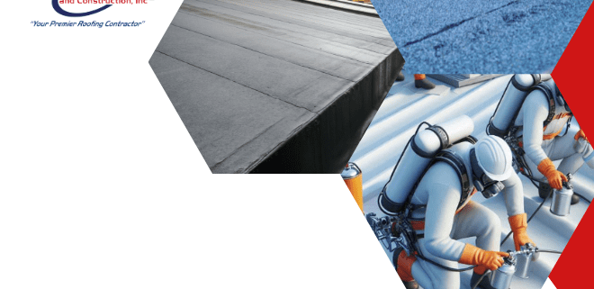 " Low Slope, Tar and Gravel, Torch Down Modified, and Foam Roofing"